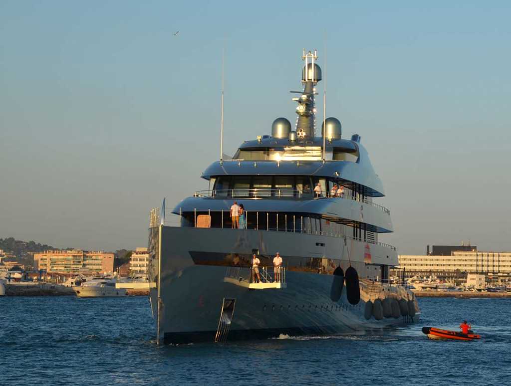 Impresionante proa del 'Savannah'