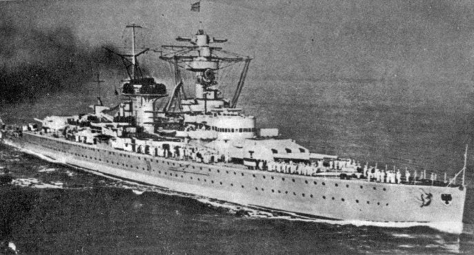 1937: El acorazado alemán ‘Deutschland’, bombardeado en la bahía de Eivissa. revista Eivissa iee
