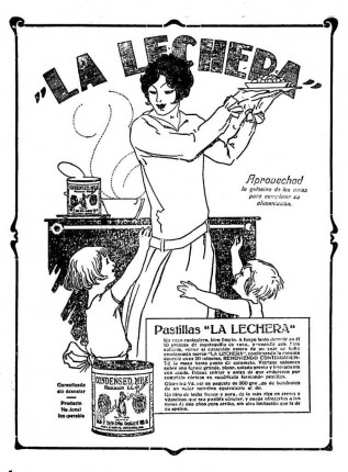 <i class="fa fa-chevron-circle-right" aria-hidden="true"></i> Una buena madre debía tener a mano La Lechera en 1927.