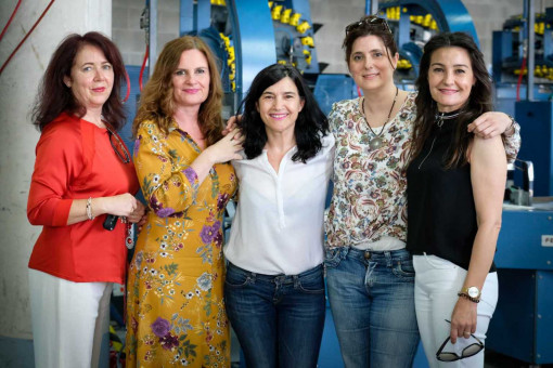 María Ruiz, Irene Coleman, Carmen Fernández, Irene Marí y Marilín Franch. Sergio G. Cañizares