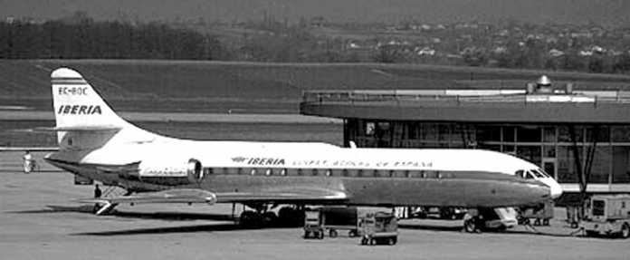 Catástrofe aérea de un avión Caravelle de Iberia