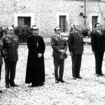 Un momento del acto de entrega del Castillo, con las primeras autoridades