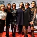 De derecha a izquierda, Berta Lartuna, Cristina Ahumada, Jimena L. Ansótegui, Fina Riera, Lina Planells y Susana Asenjo durante el ‘Ibiza Fashion Bloggers’ de 2017 en el Club Diario. Sergio G. Cañizares