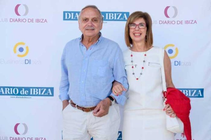 Destacados empresarios de diversos sectores económicos en el evento de BusinessDIbiza en el Club Diario. 1 Mariano Matutes y Teresa Pérez.