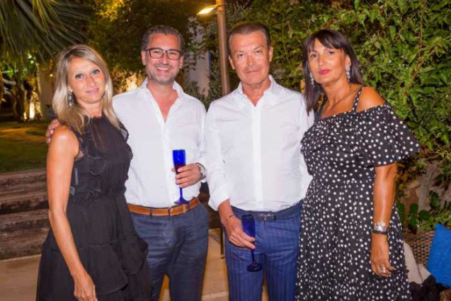 Caetana Fabrani, Ronald Jon Tonel, Mauricio y Morena Placuzzi.