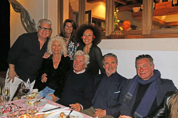 Joan, Almudena, Lorena, Gloria, Ricardo, Massimo y Alessandro.
