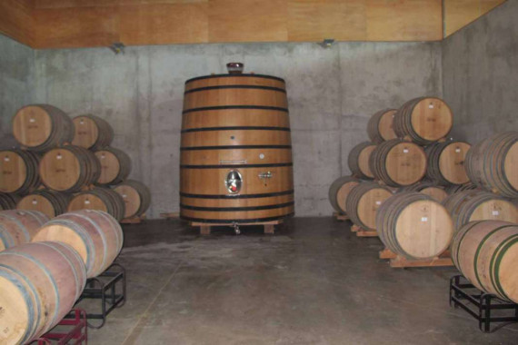 Diferentes tipos de barricas para el reposo del vino.