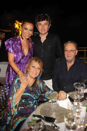 Magda, Gino, Giulia y Giampaolo Pozzo.