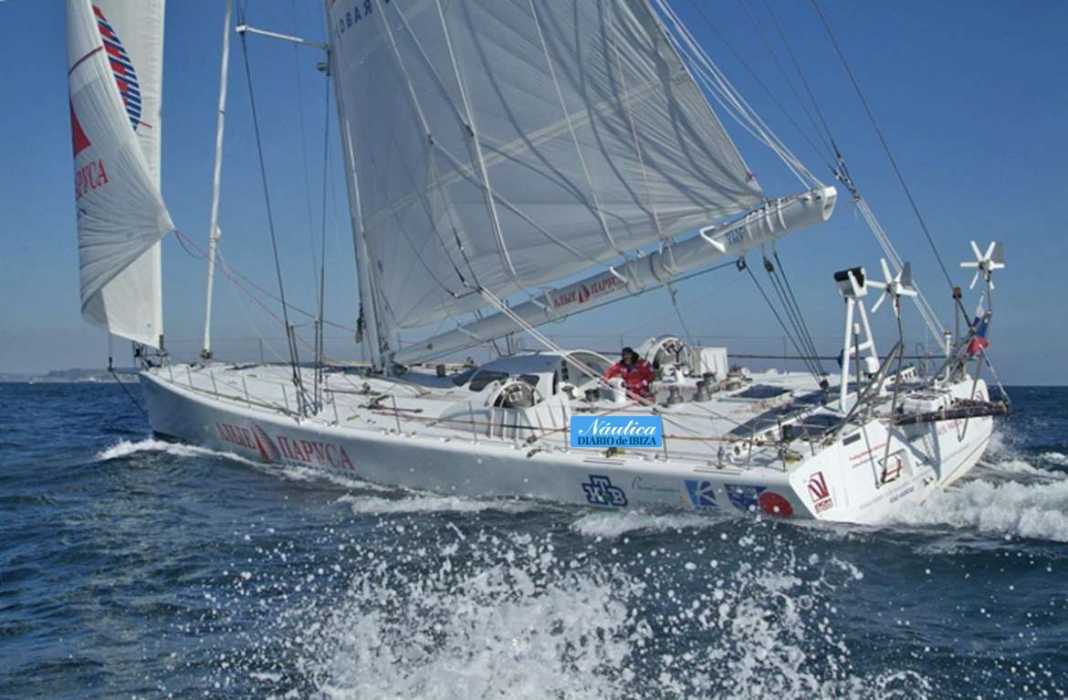 El ‘Sterna’ durante una de sus travesías oceánicas.