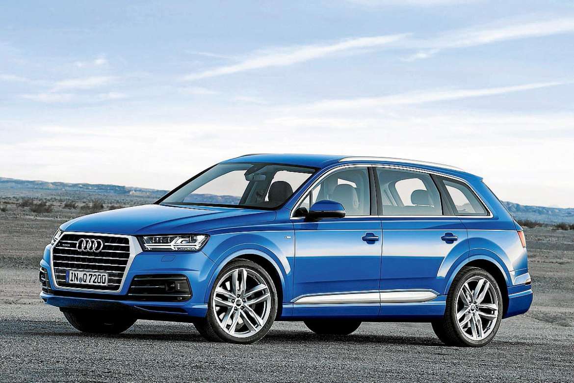Audi Q7, uno de los candidatos para la votación del mes de abril.