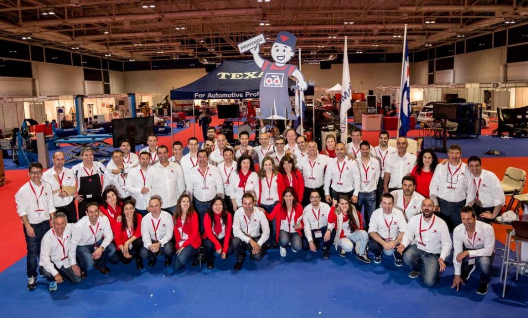 Parte del equipo de trabajo de Recambios Ibiza, que se involucró al máximo en la organización de la feria. juan francisco tur riera