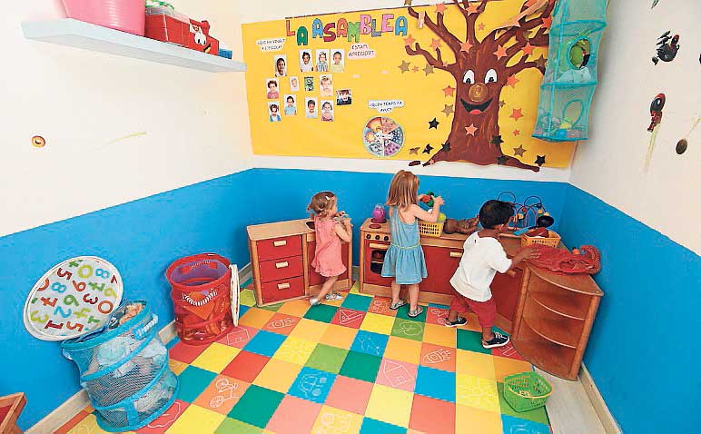 Unas instalaciones preparadas para los niños. RUBÉN E. IBAÑEZ