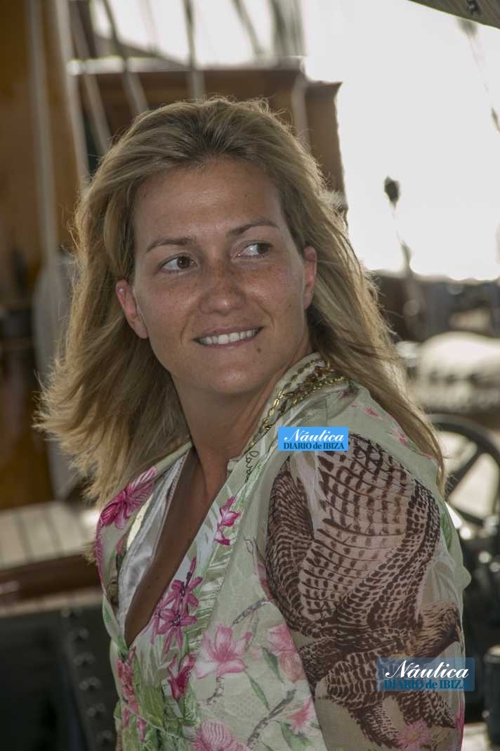 Allegra Gucci, actual propietaria del velero.