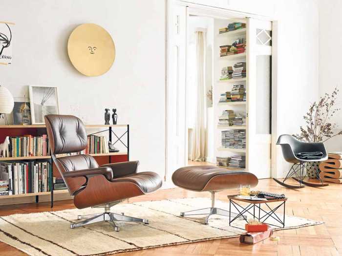 Muebles y artículos de la prestigiosa marca Vitra.