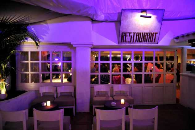 El restaurante Pachá, el escenario ideal para comenzar la noche.