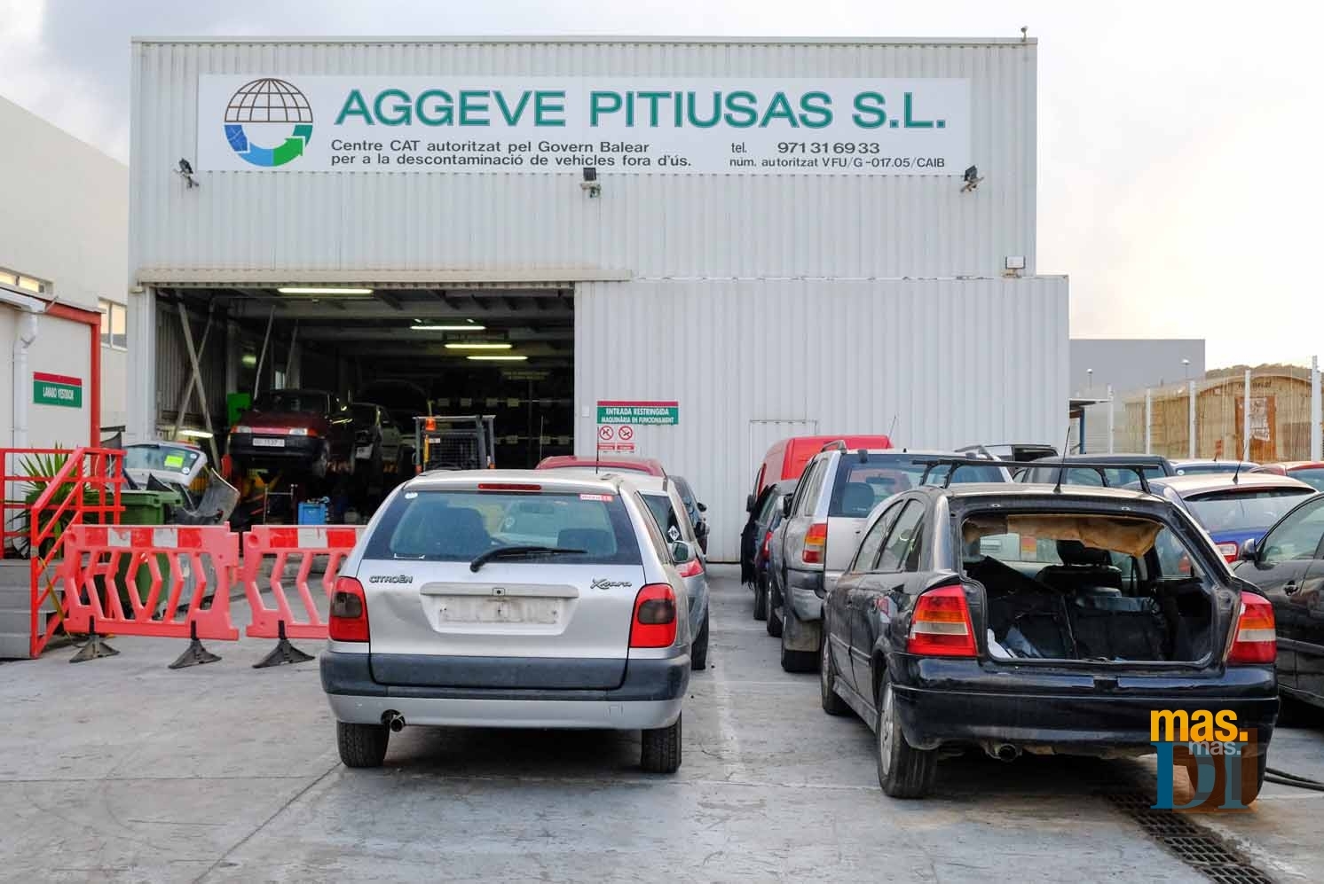 Aggeve Pitiusas S.L., baja definitiva de vehículos sin coste
