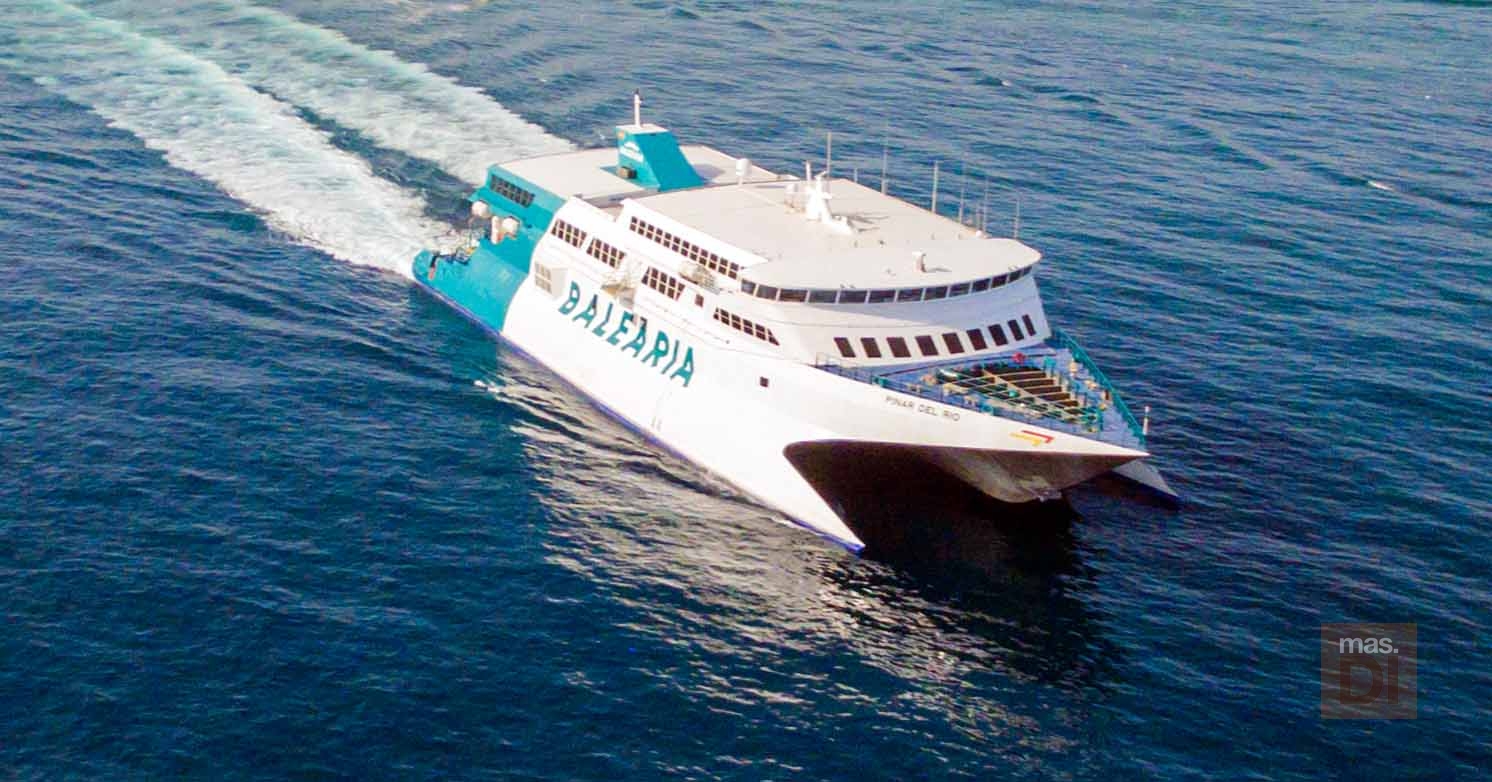 Baleària, más servicios ‘fast ferry’ para conectar Ibiza y Valencia este verano