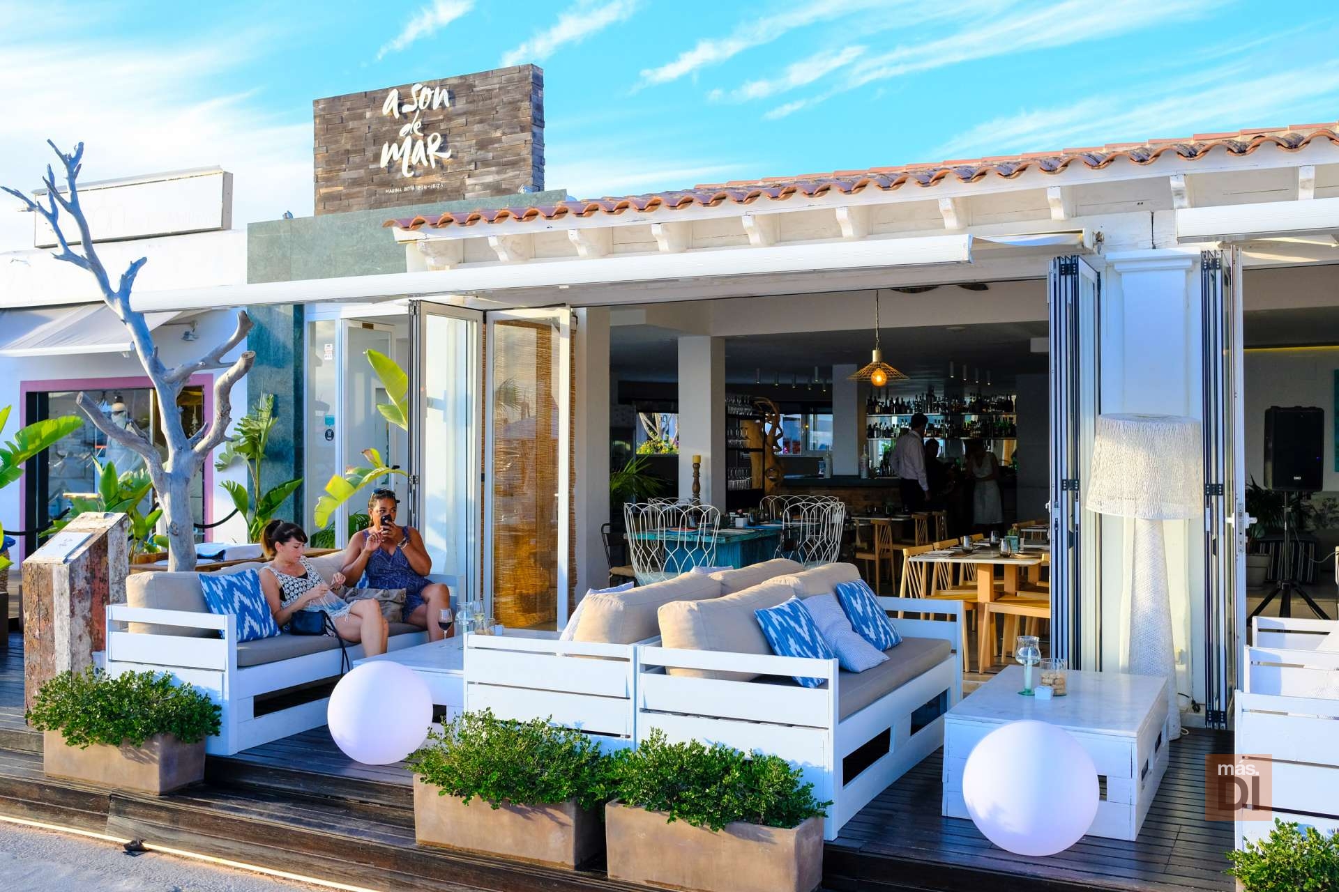 A Son de Mar, un lugar para relajarse en Ibiza.