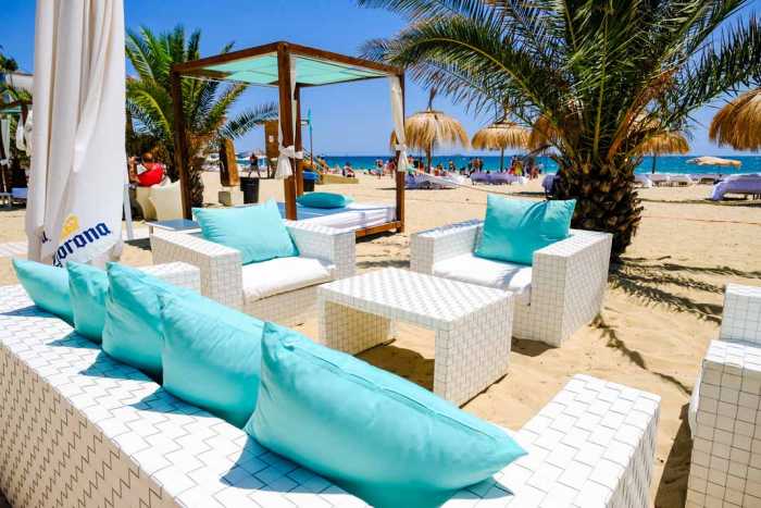 Restaurante Bali Beach Club Ibiza