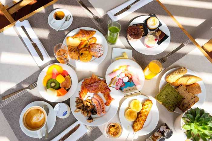 Ibiza Gran Hotel, todo tipo de caprichos gastronómicos en el desayuno.