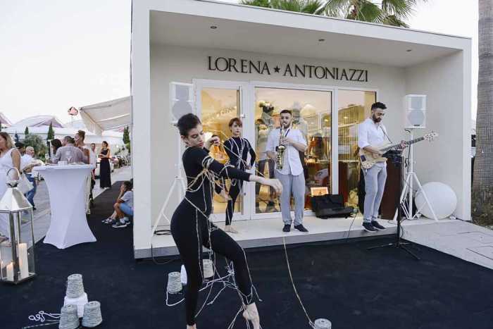 Un momento de la fiesta de inauguración de la tienda Lorena Antoniazzi