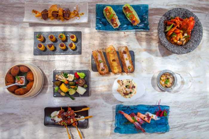 Destino Ibiza. Restaurante Modest. Las tapas gastronómicas que el chef Samuel Galdón propone todas las noches en Modest.