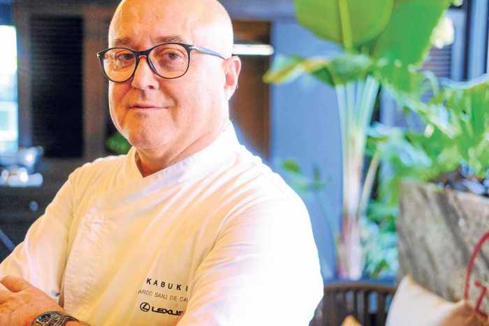 Ricardo Sanz es el ‘alma mater’ de la cadena de restaurantes Kabuki, con los que ha conseguido cuatro estrellas Michelín.