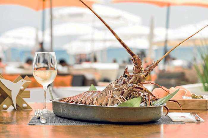 Ushuaïa Ibiza. Manjares del mar directos a la mesa.