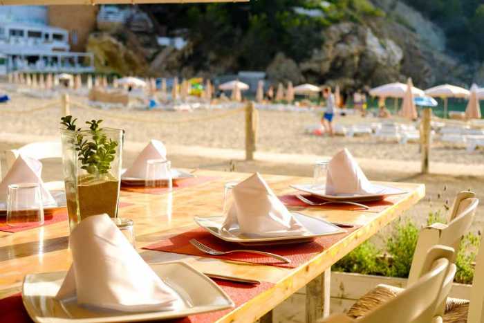 Restaurante Cana Sofia. Todo listo para empezar a disfrutar.