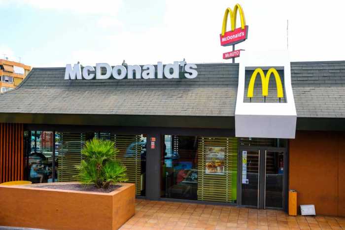Fachada del McDonald’s de ses Figueretes.