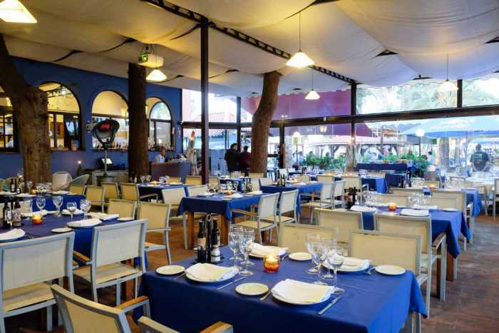 Restaurante Asador Sissi's. Agradable terraza en Platja d’en Bossa.