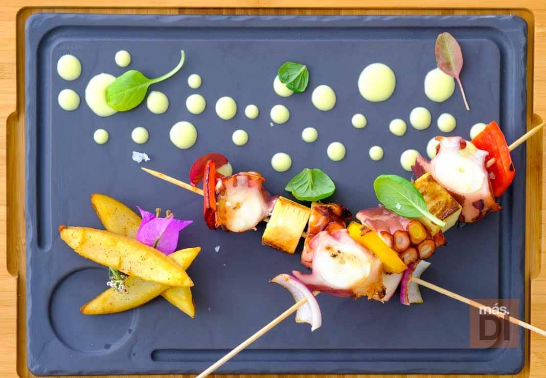 Sol Beach House Ibiza. Una suculenta receta de pulpo.