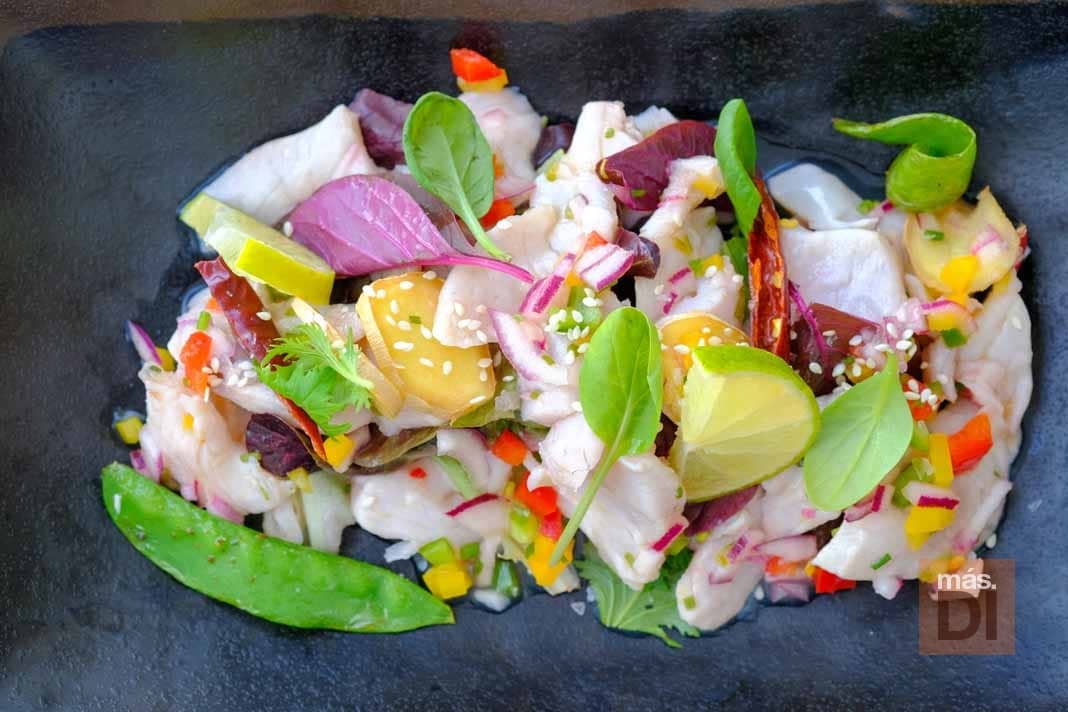 Restaurante Shark. Una suculenta receta de pulpo.