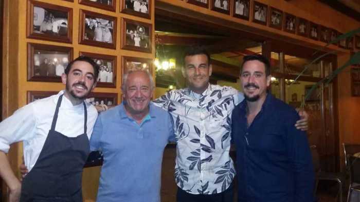 Restaurante Caminito. Famosos como Mario Casas son clientes habituales.
