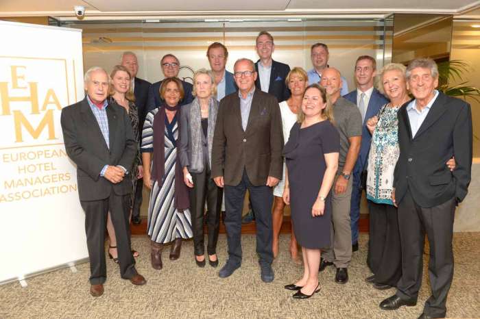 European HOtel Managers Association. Foto de familia de la Junta directiva de Ahema.
