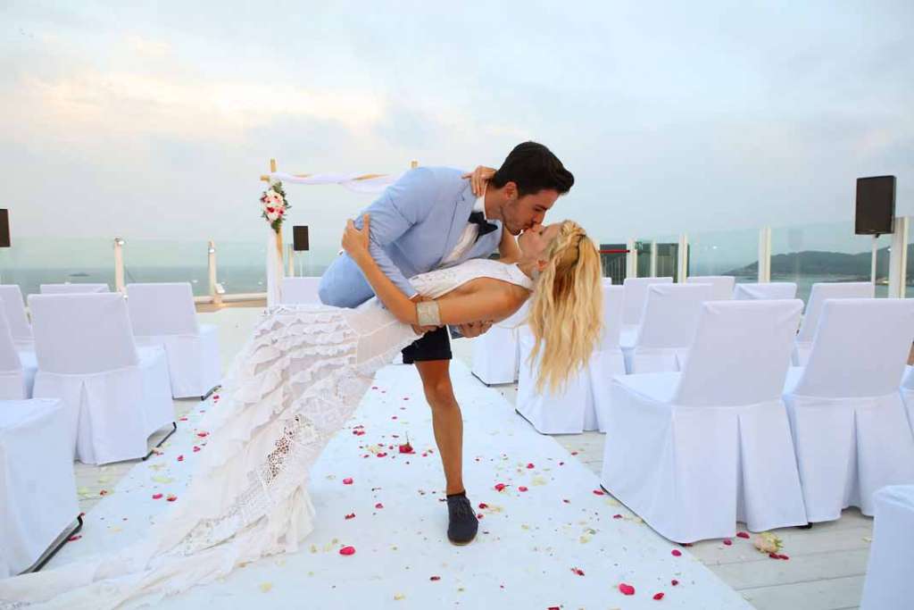 Enlaces con ritmo en Hard Rock Hotel Ibiza. Weddings by Palladium