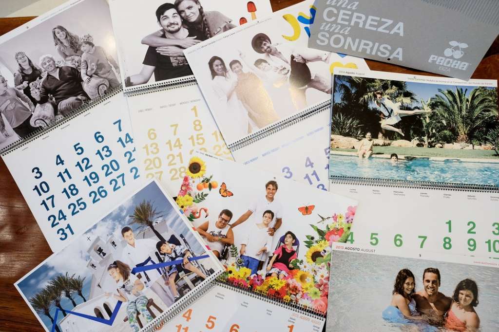 Apneef lanzó su primer calendario en 2005. Desde entonces ha recaudado más de 230.000 euros para desarrollar sus programas de atención a niños con discapacidad. Fotos: Sergio G. Cañizares