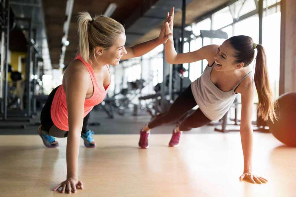 Sensación de bienestar. Practicar deporte en grupo ayuda a no perder la motivación.