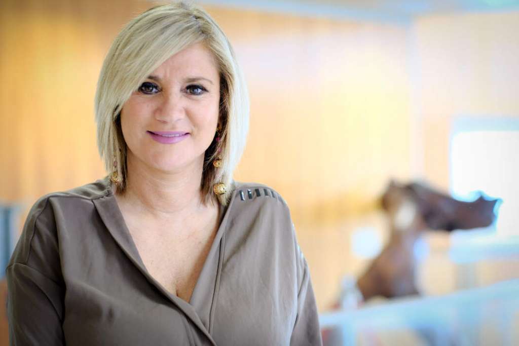 Marta Díaz en el Consell de Eivissa. sergio g. cañizares