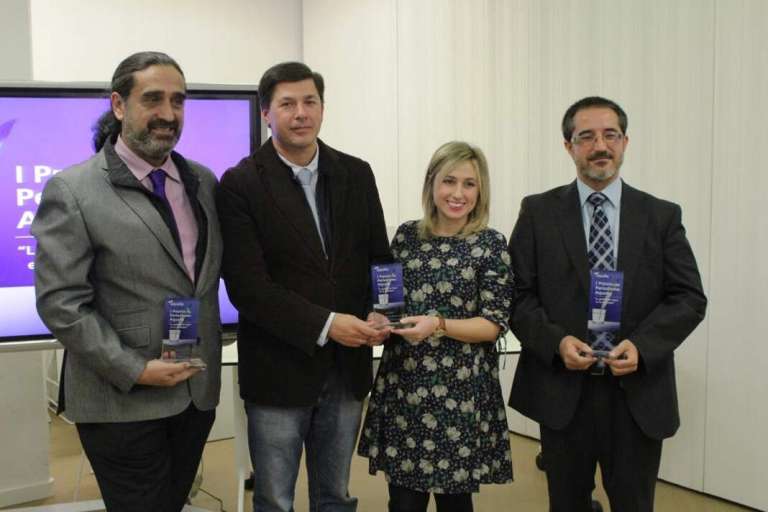 Imagen de la primera edición. Premio Aqualia de Periodismo