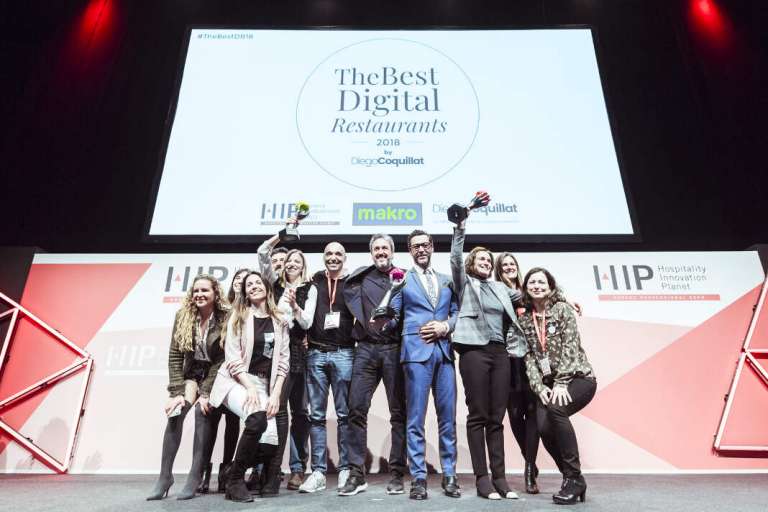 El certamen tuvo lugar dentro de Expohip. foto: ‘​The Best Digital Restaurants 2018’ Mejor Restaurante Digital
