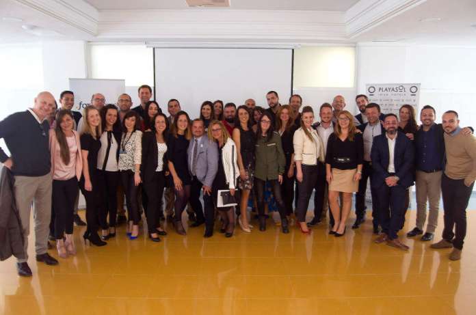 Este acto puso punto y final al primer capítulo de este nuevo proyecto de la cadena hotelera. fotos: playasol ibiza hotels Este acto puso punto y final al primer capítulo de este nuevo proyecto de la cadena hotelera. fotos: playasol ibiza hotels