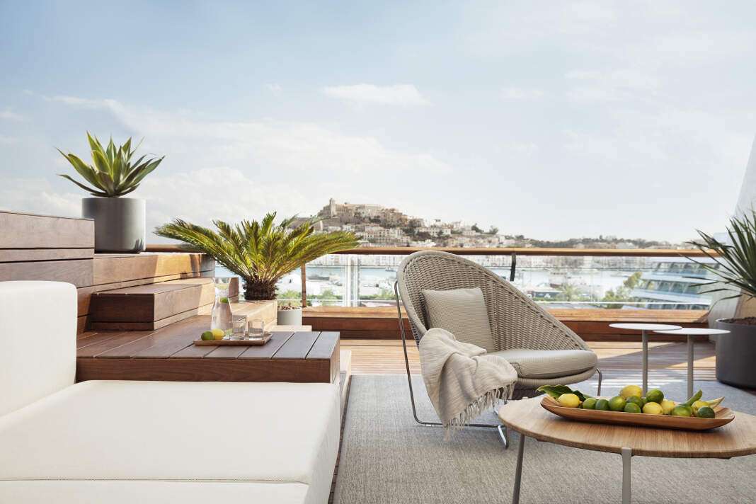 Ibiza Gran Hotel está posicionado como el único hotel 5 estrellas Gran Lujo de la isla. fotos: ibiza gran hotel Reapertura Ibiza Gran Hotel