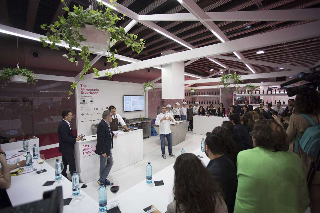 The Alimentaria Experience aportó conocimiento y formación en directo de la mano de los chefs más reconocidos del país. Foto: Alimentaria Barcelona.