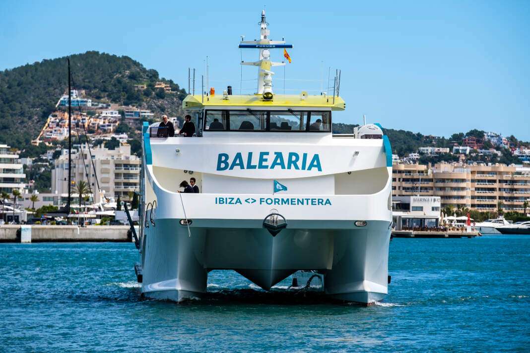 Segundo Eco Fast Ferry Balearia Ibiza Formentera. Fotos: Sergio G. Cañizares