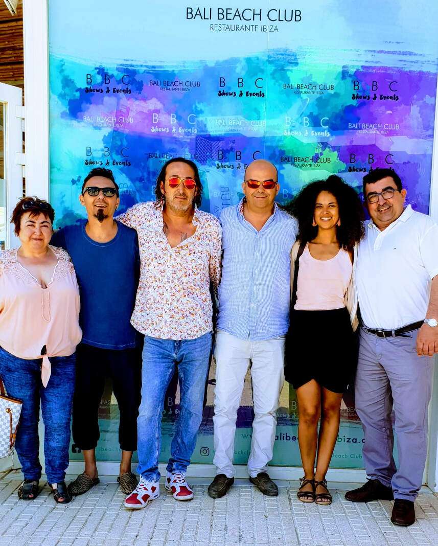Representantes de Moda Adlib han visitado el ‘beach club’. Foto: bali beach