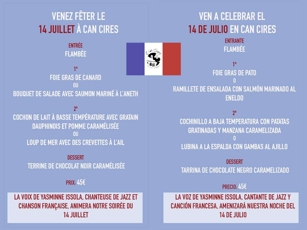 ¿Dónde celebrar el 14 de julio en Ibiza?