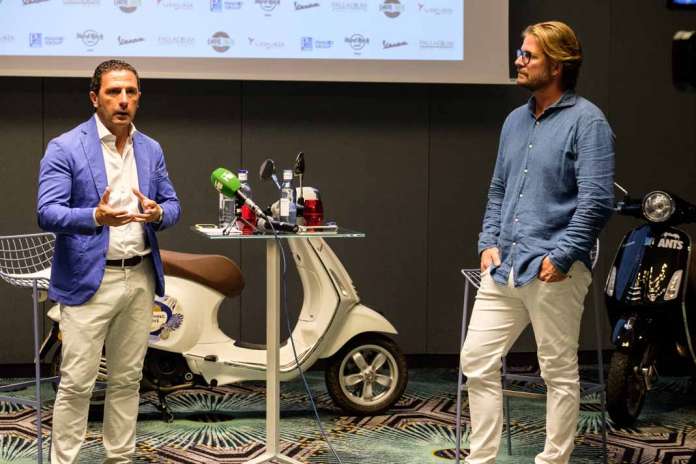 Presentación del acuerdo de colaboración entre Palladium Hotel Group y Vespa para los hoteles de Ibiza. Fotos: Sergio G. Cañizares Presentación del acuerdo de colaboración entre Palladium Hotel Group y Vespa para los hoteles de Ibiza. Fotos: Sergio G. Cañizares