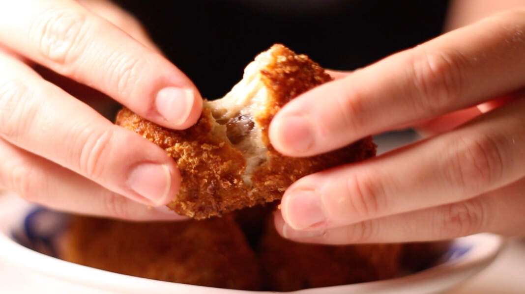 Croquetas de puerro confitado puredepalabras
