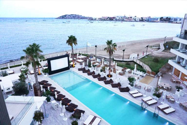 cine al aire libre en Ibiza